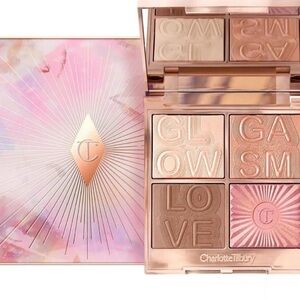 Charlotte Tilbury Radiant Blush Palette - Pink and Gold